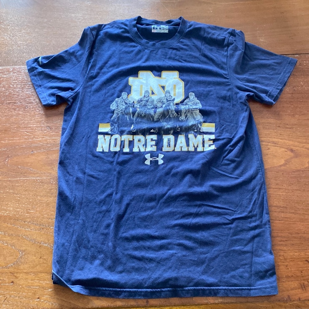 Under Armour Heat Gear Notre Dame T-Shirt